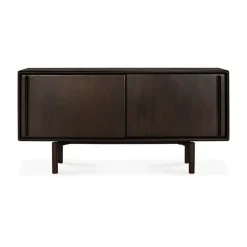 Flow sideboard, Rose brown mahogany, 168x82 cm