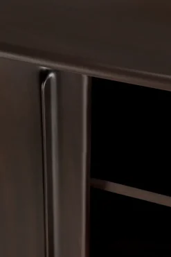 Flow sideboard, Rose brown mahogany, 168x82 cm