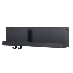 Folded shelf medium, Black