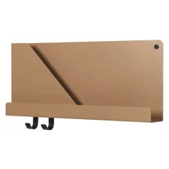 Folded shelf small, Burnt orange