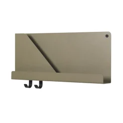 Folded shelf small, Olive