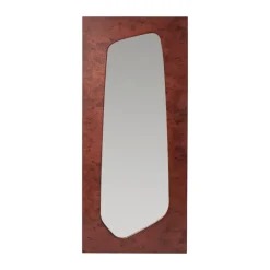 Folia mirror, Dark stained burl, 135 cm