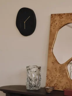 Folia mirror, Natural burl, 82 cm