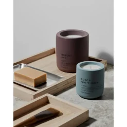 Fraga scented candles 24 hours, Rose & White Musk-Flintstone