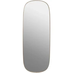 Framed mirror large, Rose-clear, 118x44,5