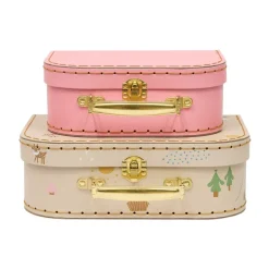Friends in the Forest suitcase set 2 pieces, Deer & Duck