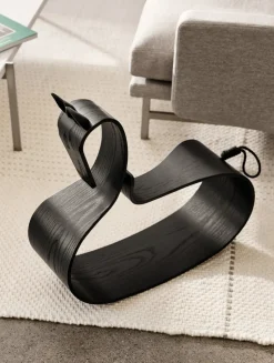 Fritz Hansen Rocking Horse, Black ash