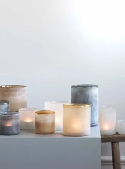 Frost lantern M, Grey