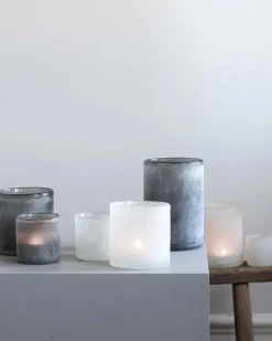 Frost lantern M, Grey