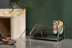 Funk shoe shelf, Stainless steel