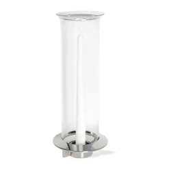 Fyr candlestick, Nickel
