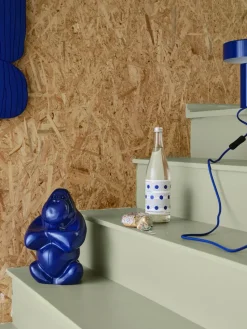 Gabba Gabba Hey sculpture 305 mm, Klein blue