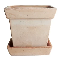 Gaia raw pot, Pink, Ø21 cm