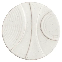 Gaia wall decoration Ø20 cm, Oyster