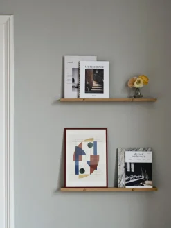 Gallery shelf picture strip 70 cm, Oak