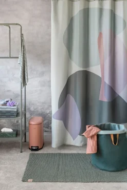 Gallery shower curtain 150x200 cm, Frost green