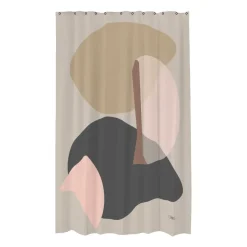 Gallery shower curtain 150x200 cm, Sand
