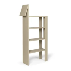 Giraffe bookshelf 69x140 cm, Cashmere