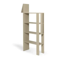 Giraffe bookshelf 69x140 cm, Cashmere
