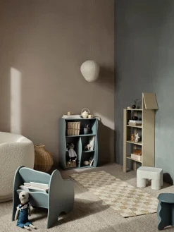 Giraffe bookshelf 69x140 cm, Cashmere