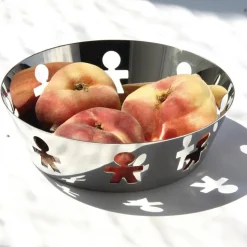 Girotondo bowl, stainless steel
