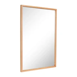 Glimpse wall mirror medium, Oak
