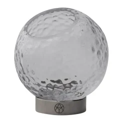 Globe bubbles vase Ø10 cm, Clear