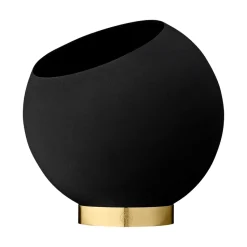 Globe flowerpot Ø21 cm, Black