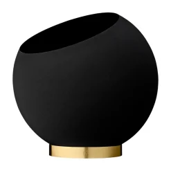 Globe flowerpot Ø30 cm, Black