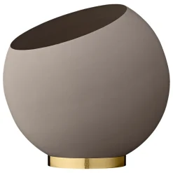 Globe flowerpot Ø37 cm, Taupe