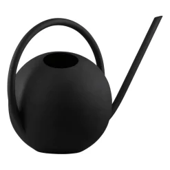 Globe watering can 34 cm, Black