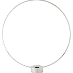 Gloria candle holder, large, nickel