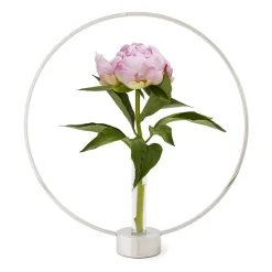 Gloria candle holder, small, nickel