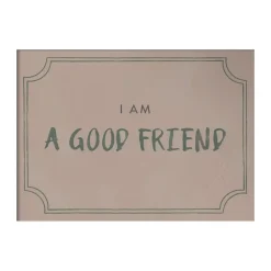 Good friend diploma poster 21x30 cm, Dusty rose