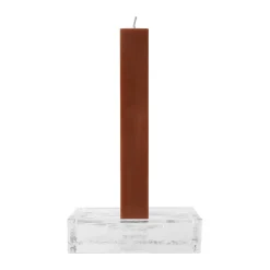 Gradia candle holder square 16x16 cm, Clear