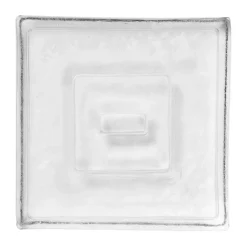 Gradia candle holder square 16x16 cm, Clear