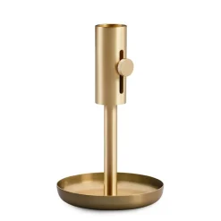 Granny candleholder high, brass