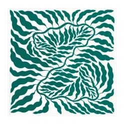 Green poster, 70x70 cm