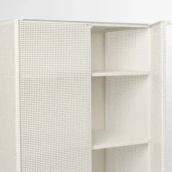 Grid cabinet, Beige