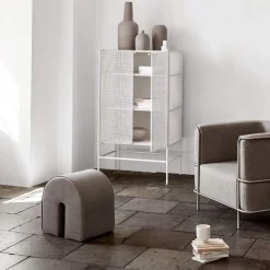 Grid cabinet, Black