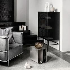 Grid cabinet, Black