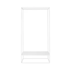 Grid clothes hanger, White