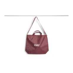Grid Crossover Bag medium, Burgundy, medium