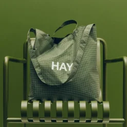 Grid Crossover Bag medium, Dark green, medium