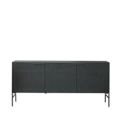 Grid side table, Black