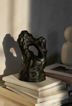 Grotto sculpture, Blackened Aluminium