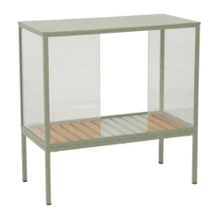 Grower Greens plant cabinet, Dusty green, 81x82 cm