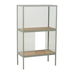 Grower Greens plant cabinet, Dusty green, 81x137 cm