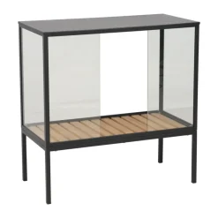 Grower Greens plant cabinet, Black, 81x82 cm