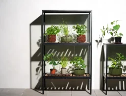 Grower Greens plant cabinet, Black, 81x137 cm